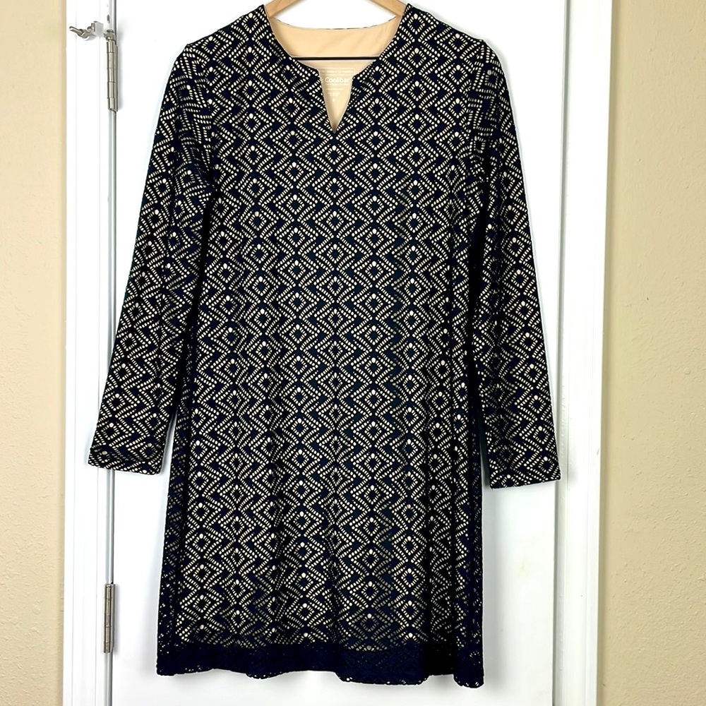 Coolibar UPF 50+ Black Lausanne Crochet Tunic
Dress